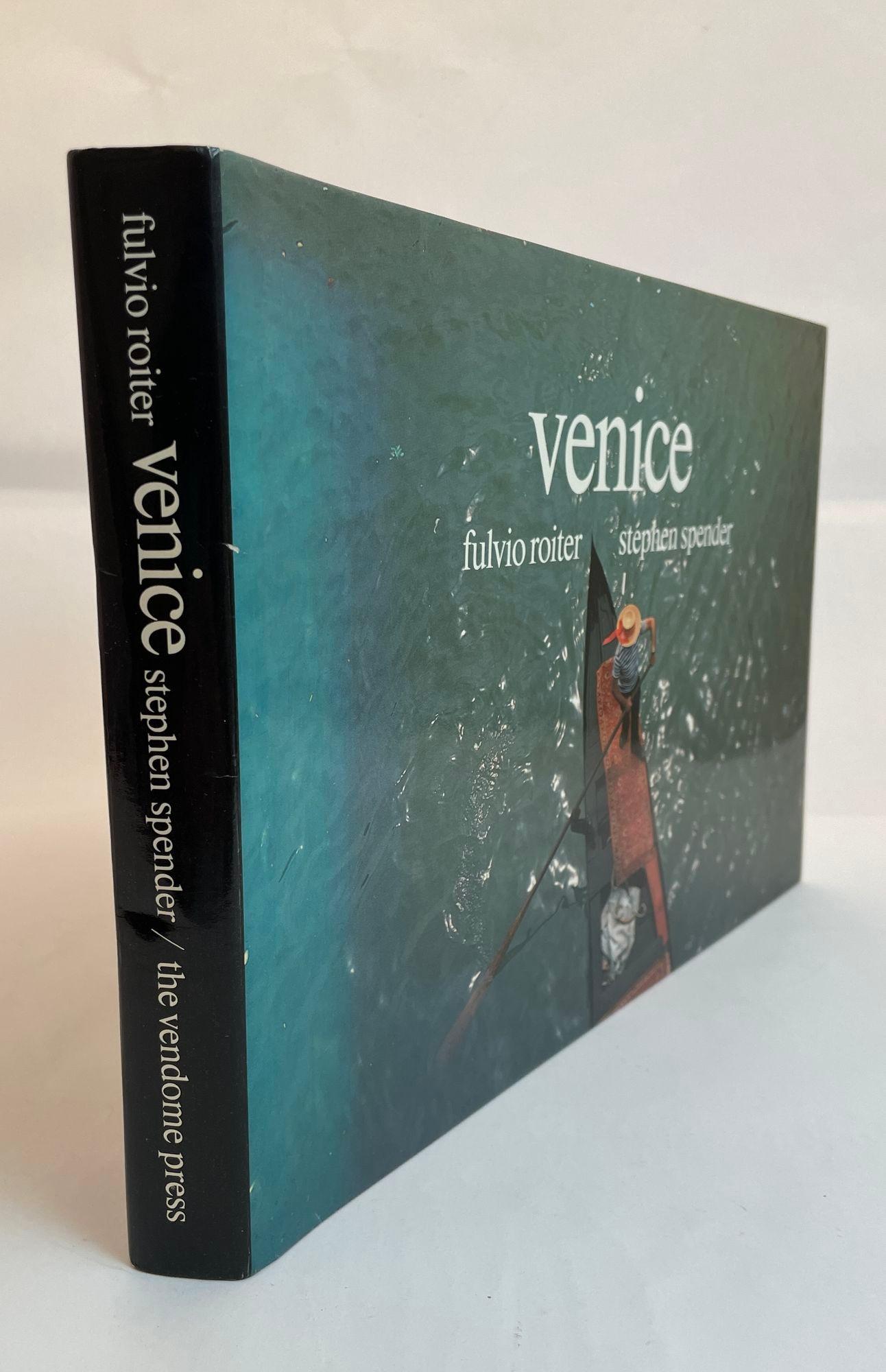 Italian Venice Hardcover Book by Fulvio Roiter & Stephen Spender 1st Ed. 1979 For Sale