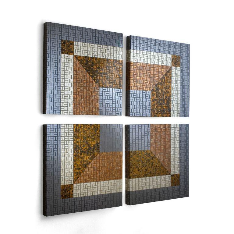 “Venice”– Installazione murale in mosaico artistico  Kaleidoscope Collection (Moderne) im Angebot