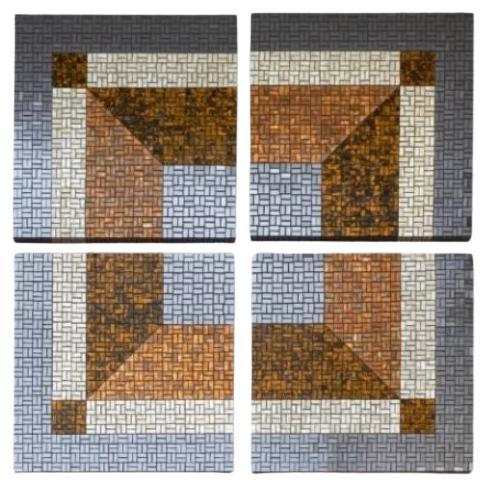 “Venice”– Installazione murale in mosaico artistico  Kaleidoscope Collection im Angebot