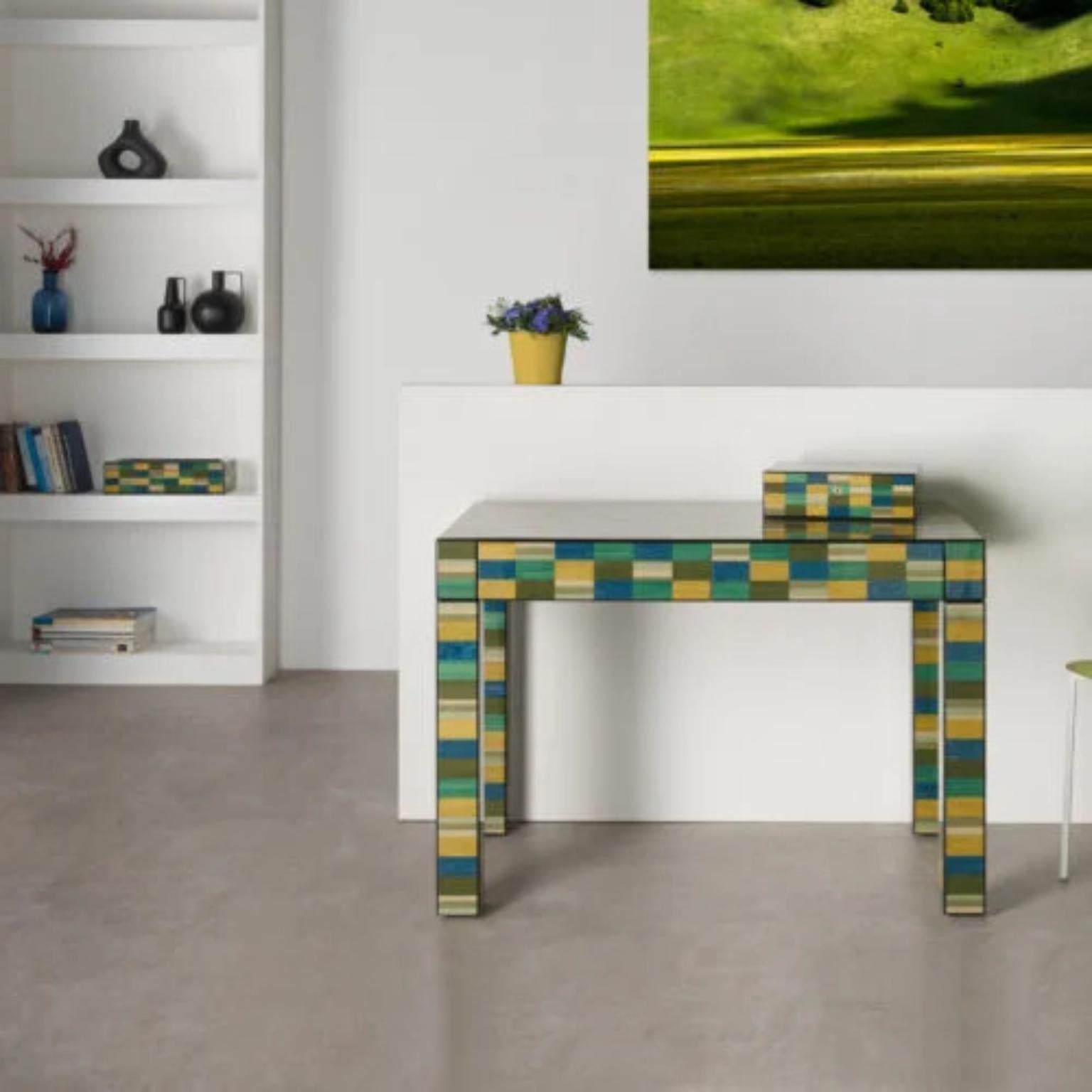 Contemporary Venice Mestre Console Table with Drawers by Morici For Sale
