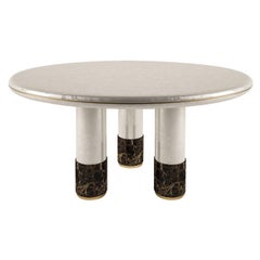 Venice Round Dining Table by Valerio Andriani