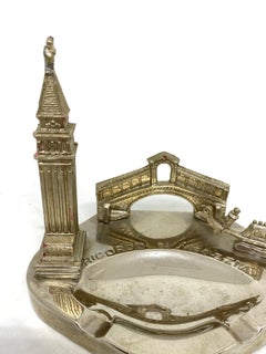 Aschenbecher aus Venice Souvenir-Gebäude, Italien, 1950er Jahre