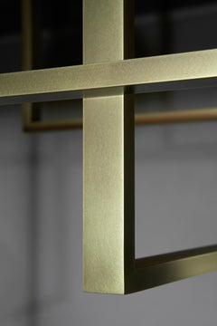 Lámpara de techo VeniceM Mondrian de Massimo Tonetto en cristal y metal