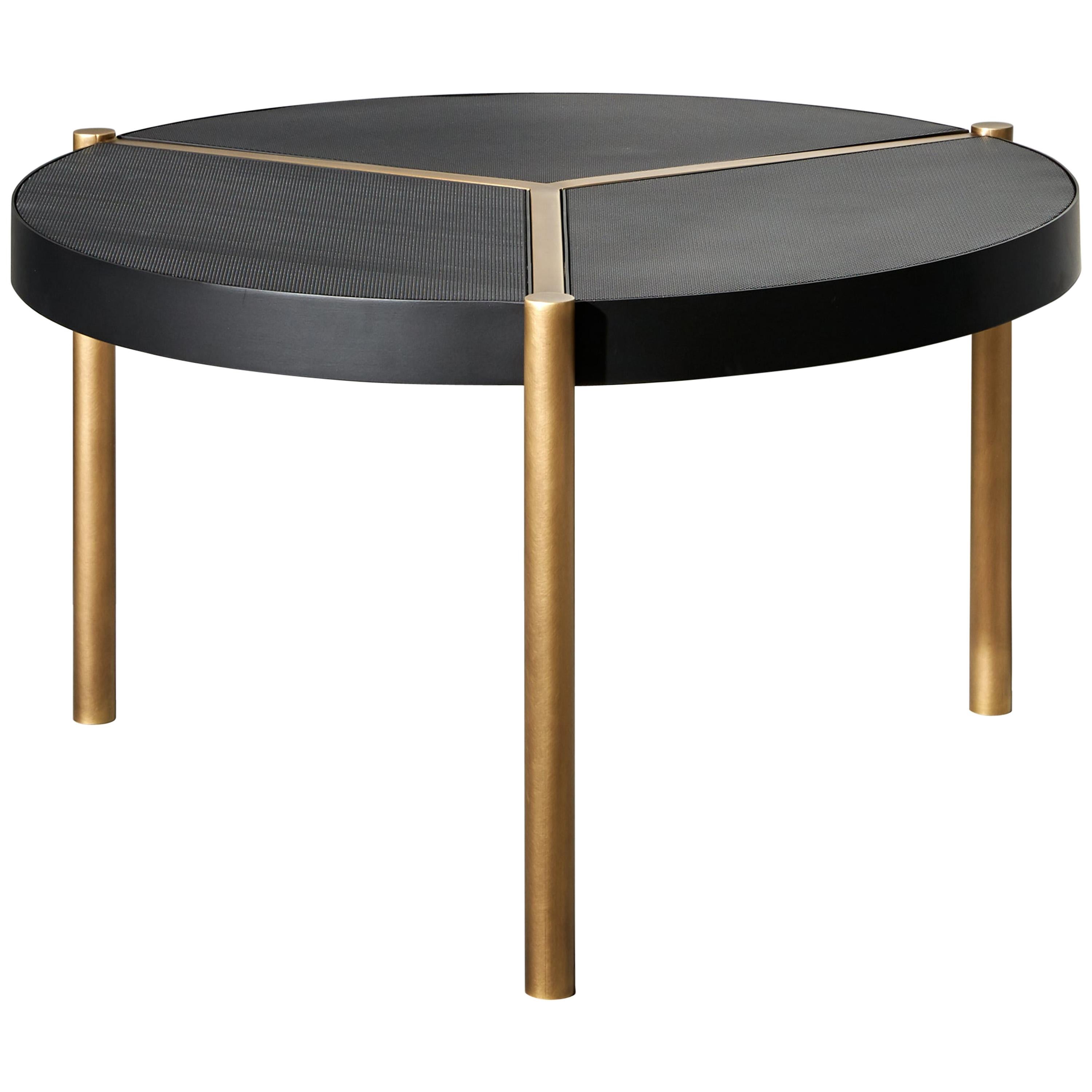 VeniceM Urban Coffee Table in Brass and Metal by Massimo Tonetto For Sale