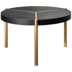 VeniceM Urban Coffee Table in Brass and Metal by Massimo Tonetto