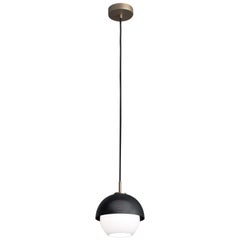 VeniceM Urban Pendant Light 1S en laiton bruni clair par Massimo Tonetto