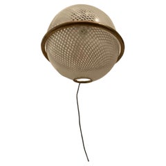 VENINI - 1 Murano glass reticello wall sconce - ITALY 1950s