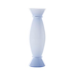 Venini Acco 706.70 Iceberg/Lattimo - Glass Vase Alessandro Mendini - Damiani