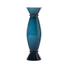 Venini Acco 706.70 Orizzonte/Lattimo – Glass Vase Alessandro Mendini – Damiani
