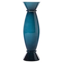 Venini Acco 706.70 Orizzonte/Lattimo – Glass Vase Alessandro Mendini – Damiani