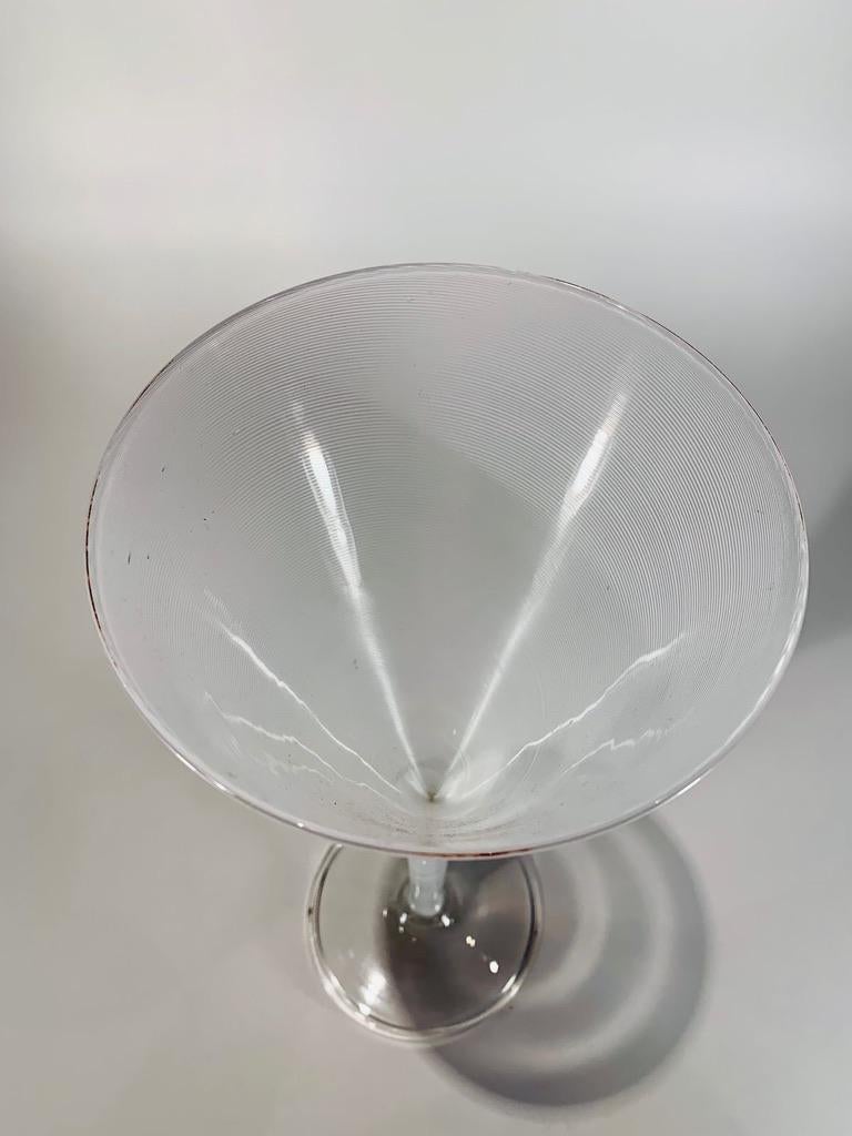 Italian Venini acid stamped Murano glass 