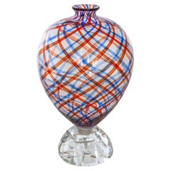VENINI Alessandro Mendini 8/50 Limited Edition Art Glass Simirone Amphora Vase