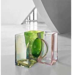 Vase Cosmos de Venini Ando en cristal de Tadao Ando