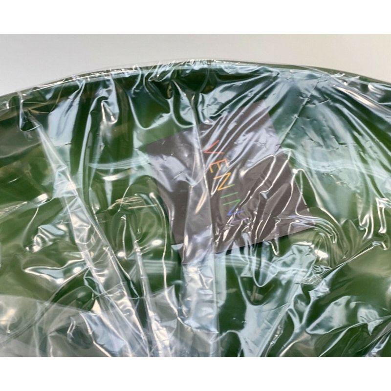 Venini Art Glass Green Ninfea Bowl by Napoleone Martinuzzi In Excellent Condition In Gardena, CA
