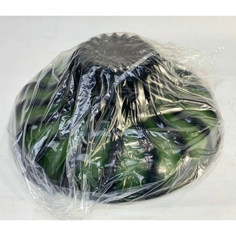 Venini Art Glass Green Ninfea Bowl by Napoleone Martinuzzi 1