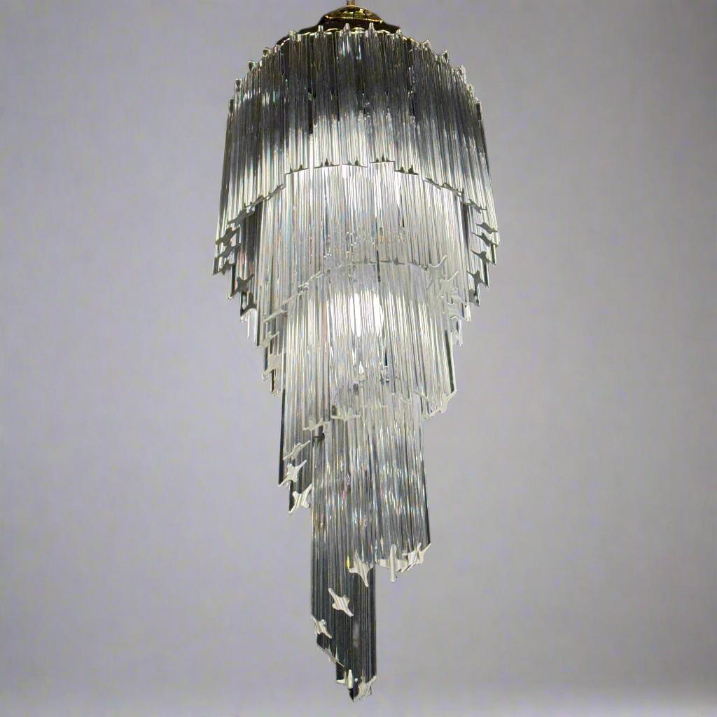 italien Lustre en verre d'art Venini, Italie, circa 1950 en vente