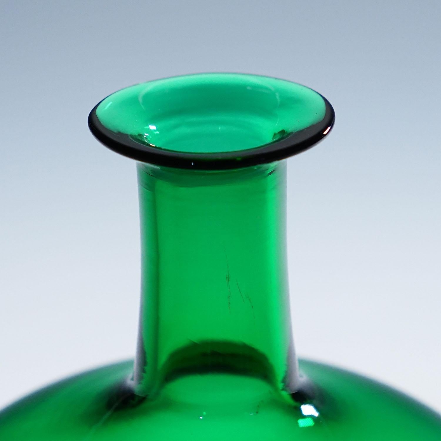 Mid-Century moderno Vaso in vetro artistico 'Bolle' di Tapio Wirkkala per Venini, Murano 1966 in vendita