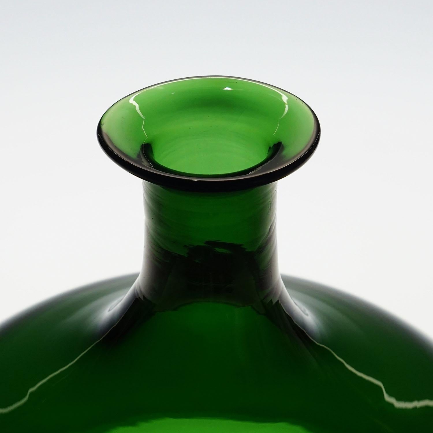 Italian Venini Art Glass Vase 'Bolle ' by Tapio Wirkkala for Venini, Murano 1966 For Sale