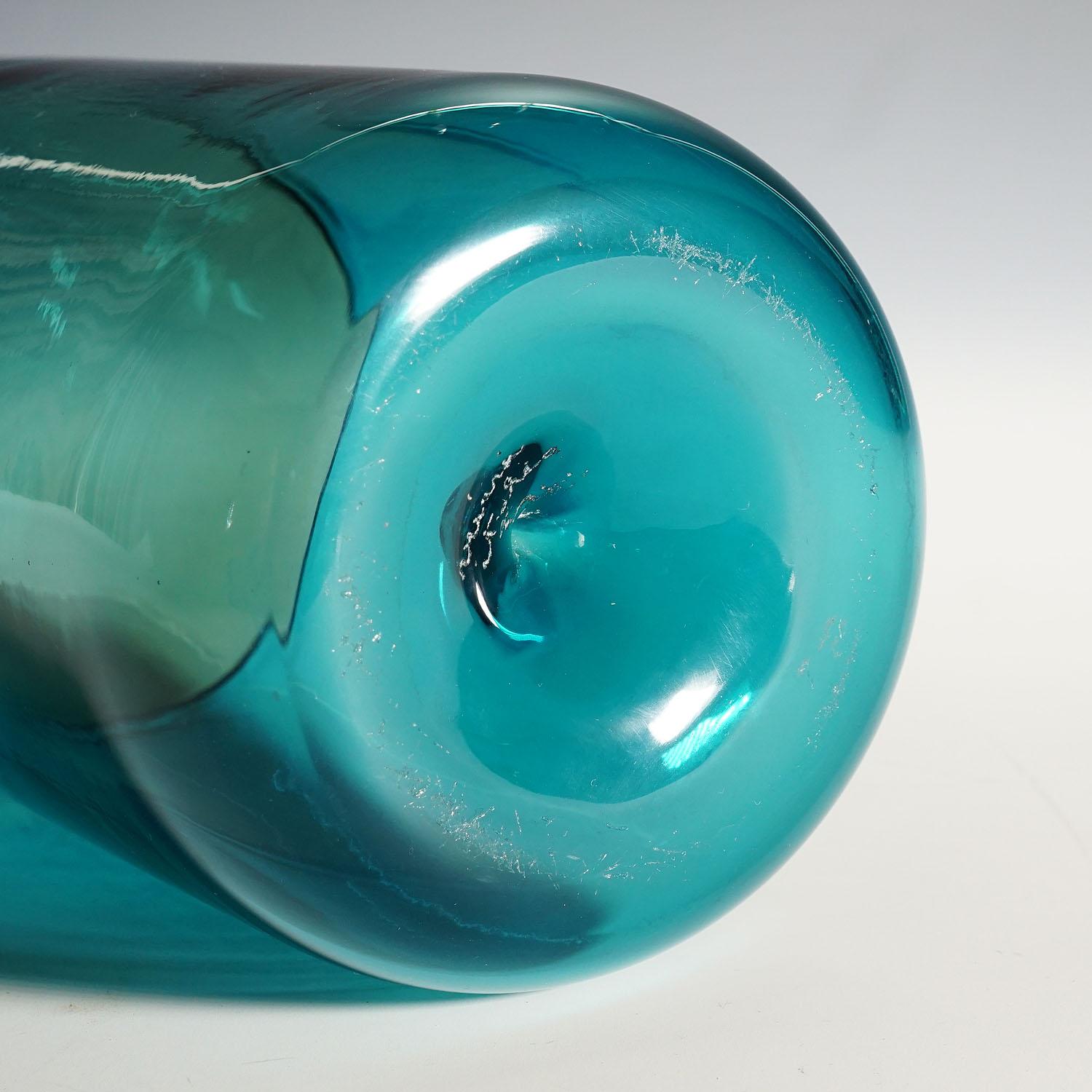 20th Century Venini Art Glass Vase 'Bolle' by Tapio Wirkkala for Venini, Murano, 1966 For Sale