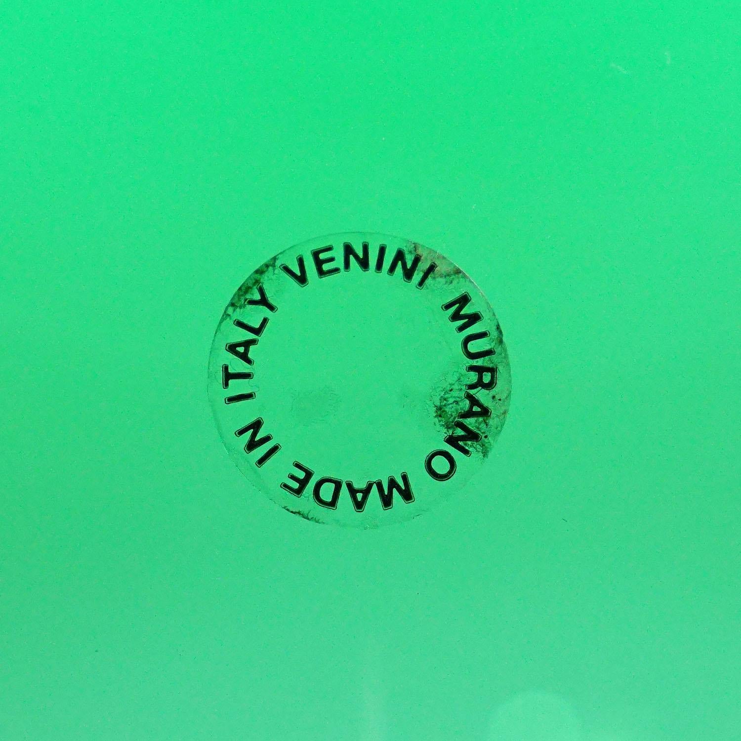 Vetro artistico Vaso in vetro artistico 'Bolle' di Tapio Wirkkala per Venini, Murano 1966 in vendita