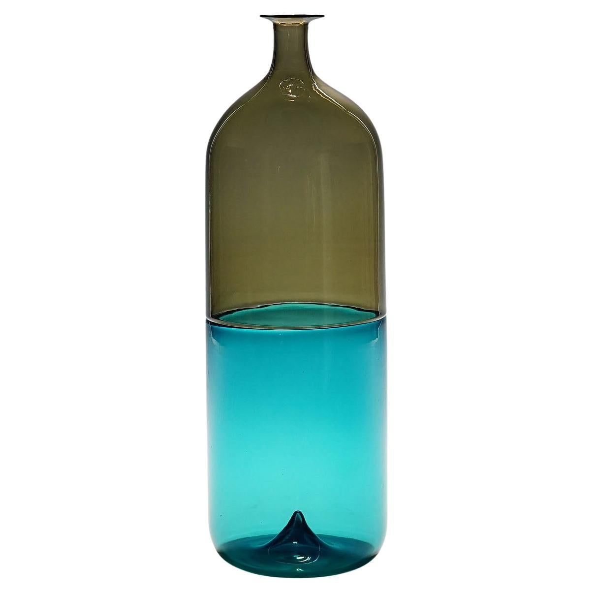 Venini Art Glass Vase 'Bolle' by Tapio Wirkkala for Venini, Murano, 1966 For Sale