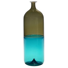 Vaso in vetro artistico Venini 'Bolle' di Tapio Wirkkala per Venini, Murano, 1966