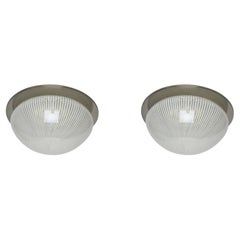 Venini attributed Murano Glass flush mount light, Iatly circa 1960s