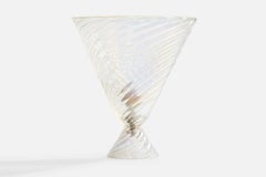 Attribution Venini, lampe de bureau, verre, Italie, années 1930