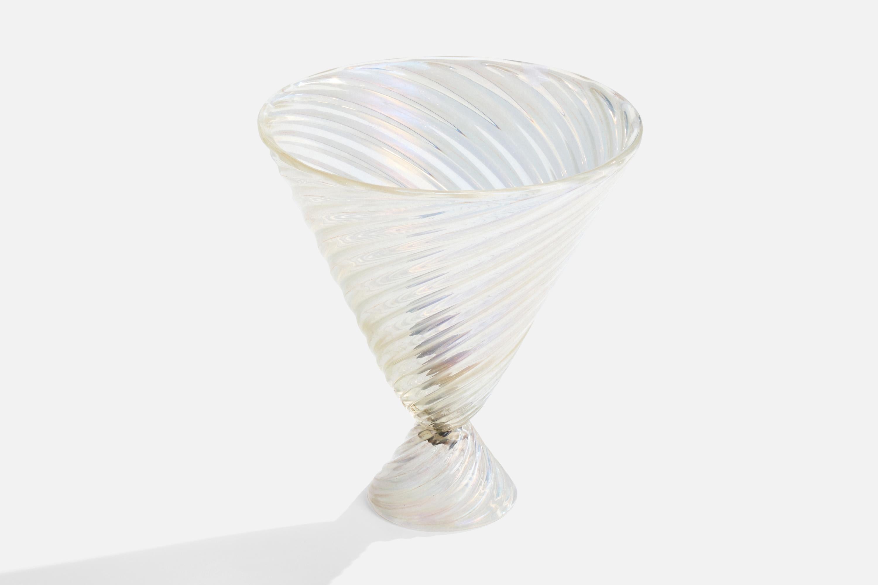 Atribución Venini, Lámpara de mesa, Cristal, Italia, Años 30 Italiano en venta