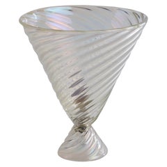 Attribution Venini, lampe de bureau, verre, Italie, années 1930