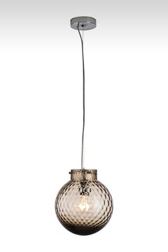 Venini Balloton Lamp in Gray Crystal