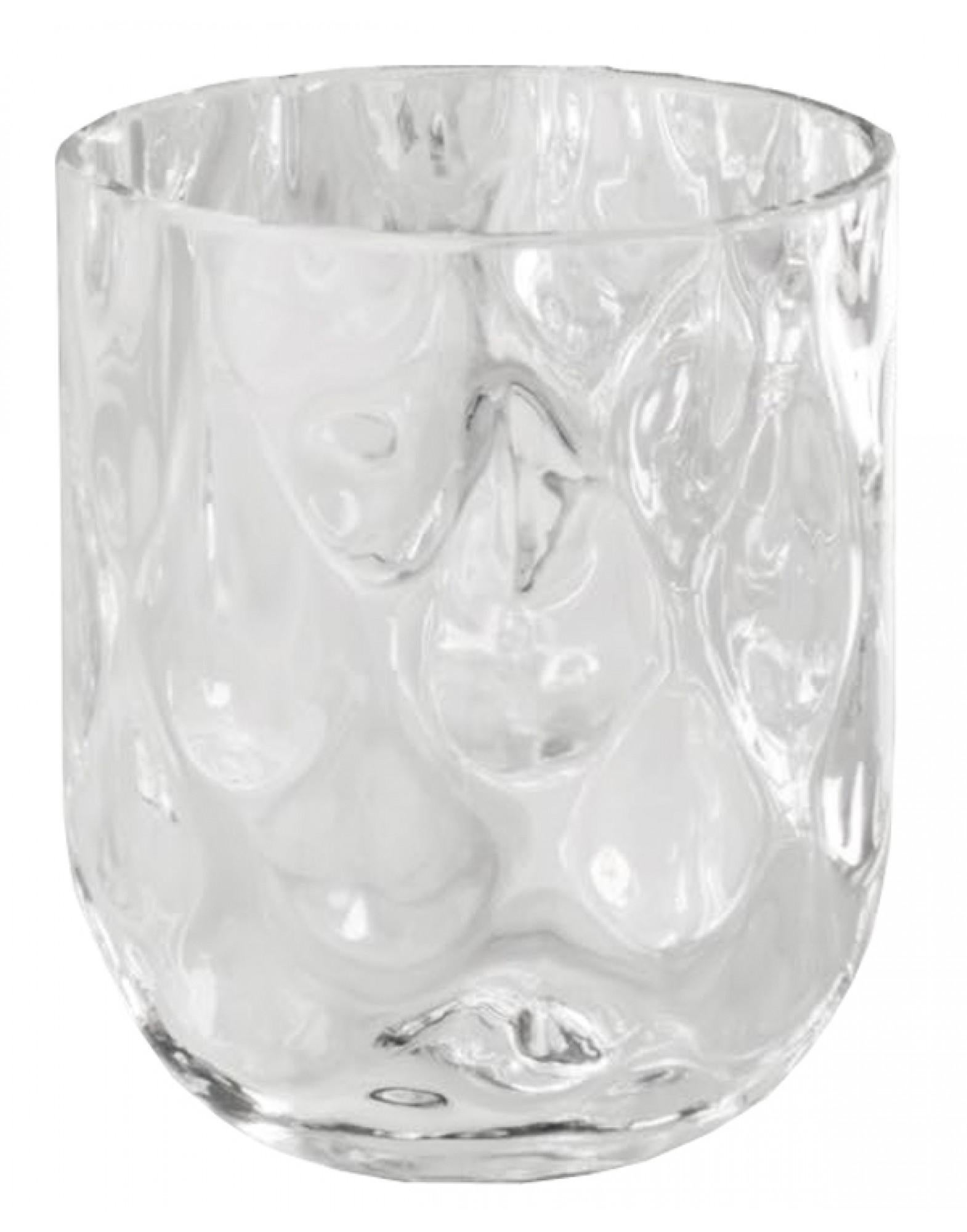 Modern Venini Bicchieri Carnevale Glass Set in Ice