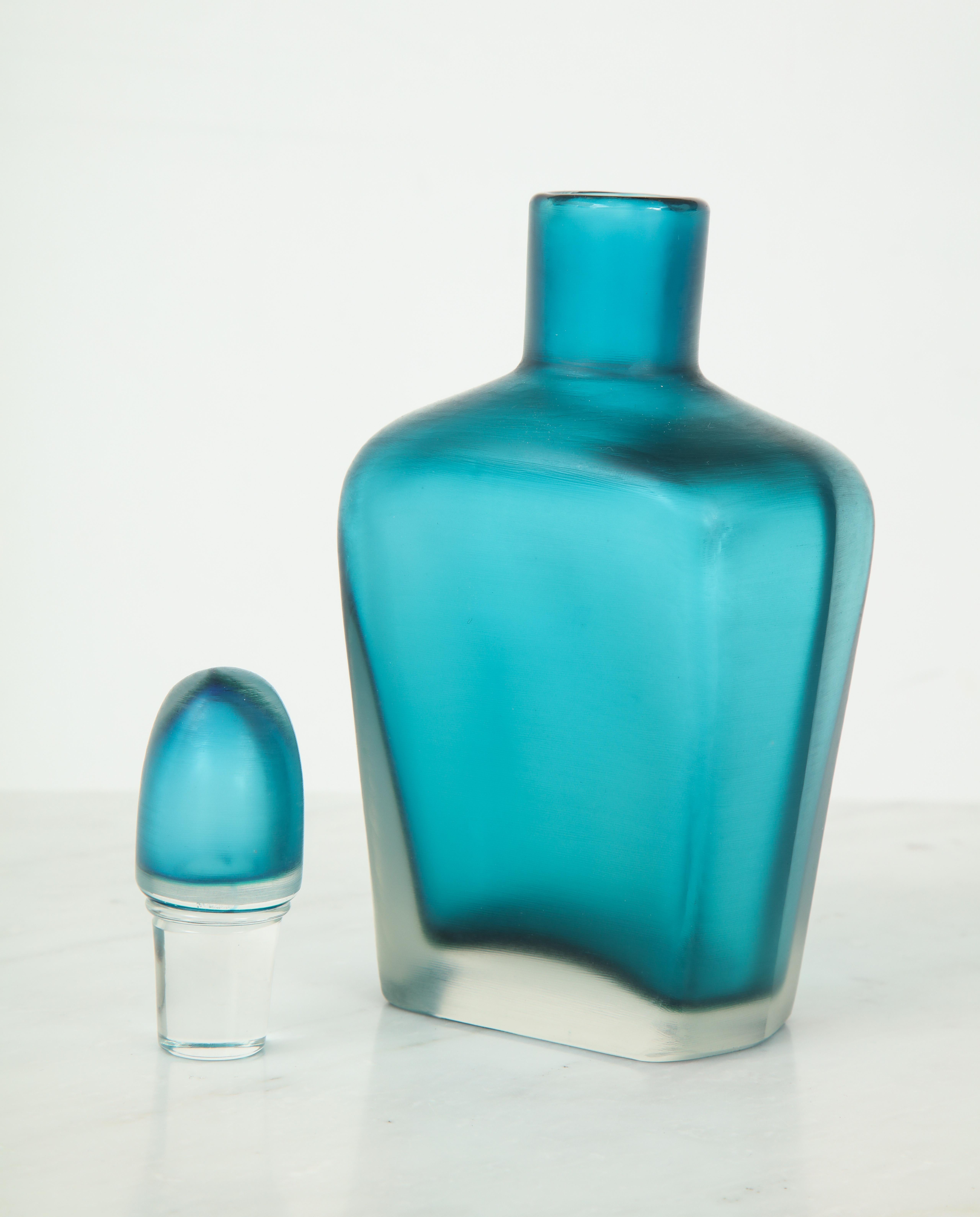 Italian Venini Bottle with Stopper