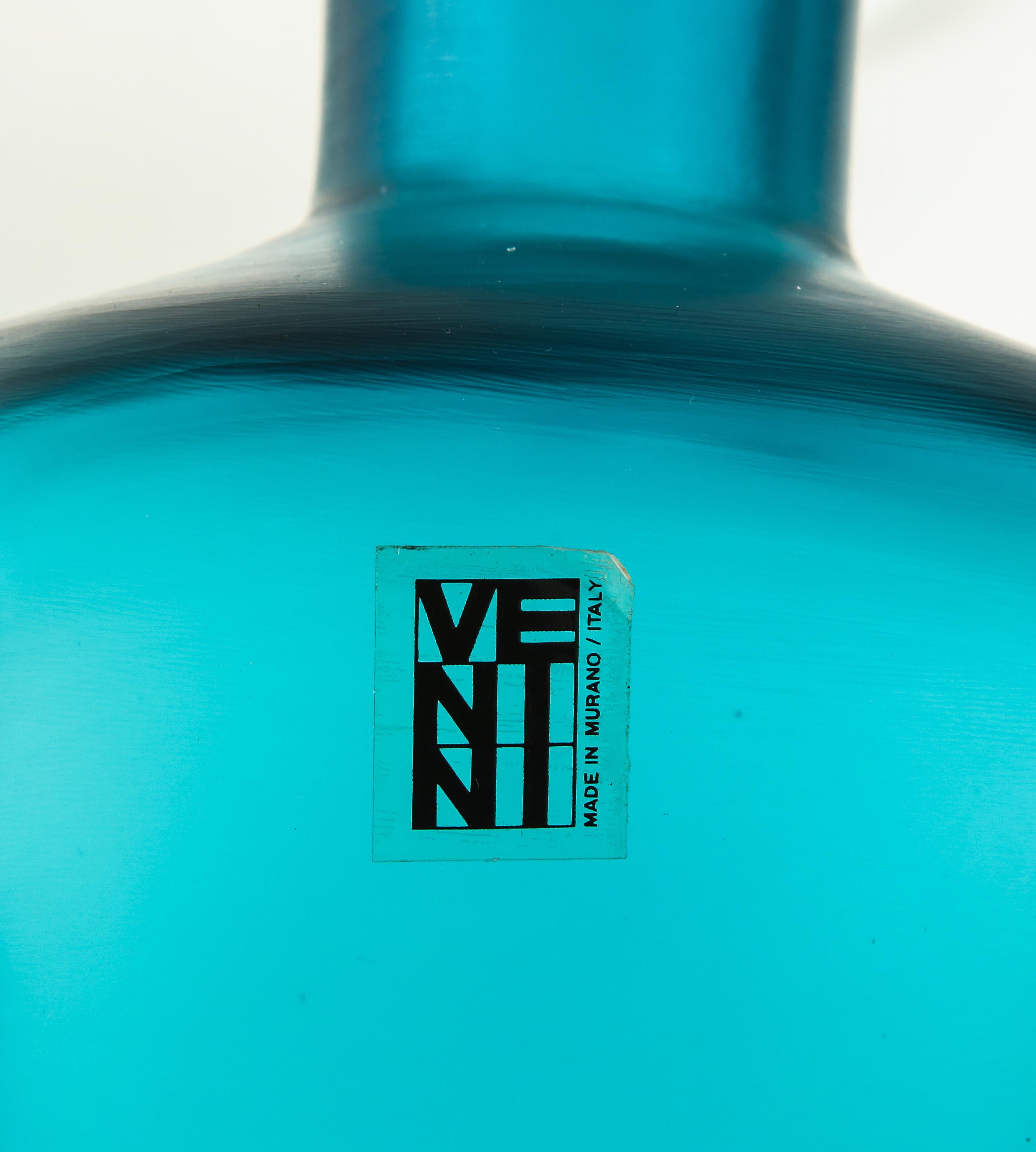 Venini Bottle with Stopper In Good Condition In New York, NY