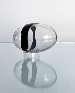 Venini by Pierre Cardin, big Murano Glass Sculpture, Egg Sculpure, Italian 1960s