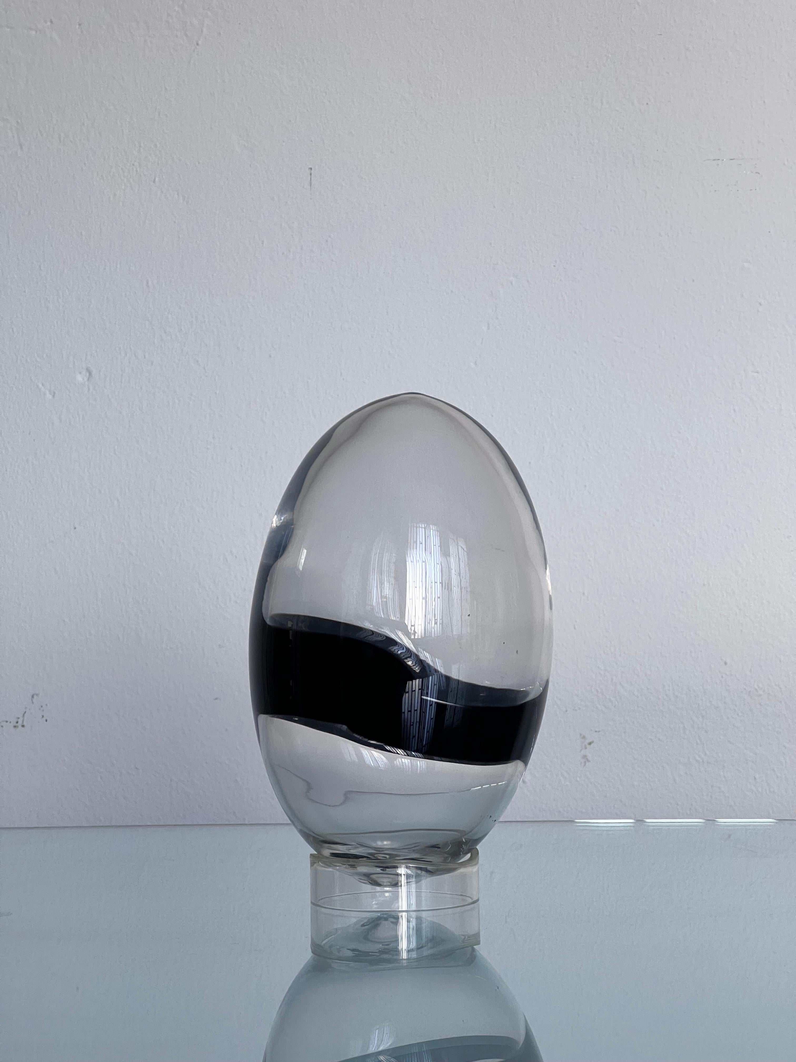 Venini by Pierre Cardin, set of two big Murano Glass Sculptures, Italian, 1960s For Sale 1