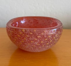 Venini & C., Murano Sommero a Bollicine Bowl by Carlo Scarpa c.1930s
