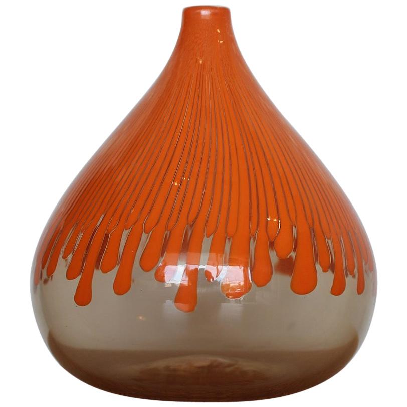 Venini "Cannette" Vase by Ludovico Diaz de Santillana