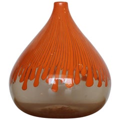 Vase "Cannette" de Venini par Ludovico Diaz de Santillana