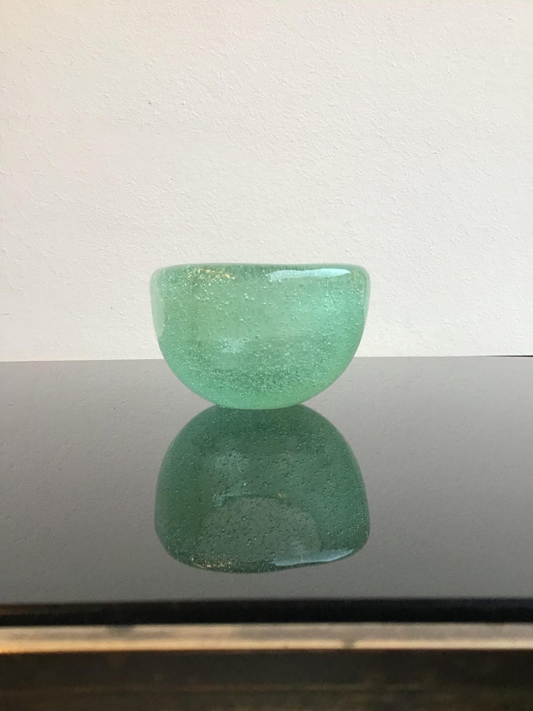 Venini Carlo Scarpa “Ciottola“ Murano Glass, 1930, Italy For Sale 3