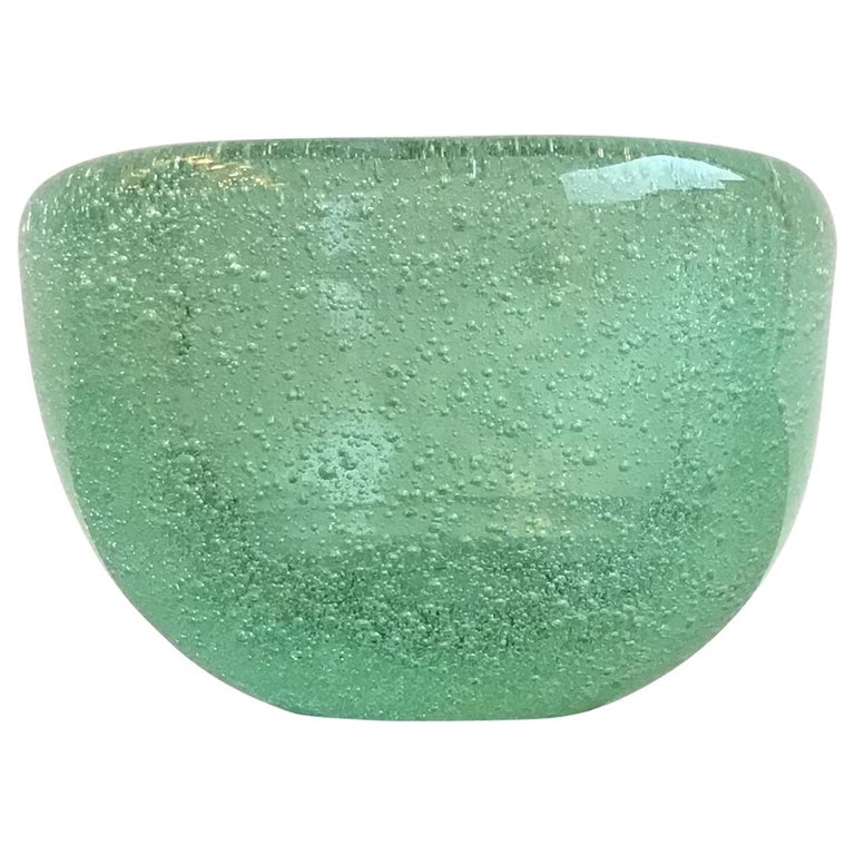 Venini Carlo Scarpa “Ciottola“ Murano Glass, 1930, Italy For Sale