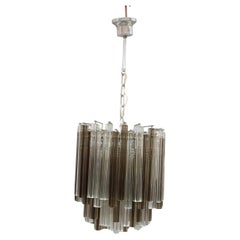 Venini Deckenleuchte Italienisches Design 1960 Murano Glas Teile 