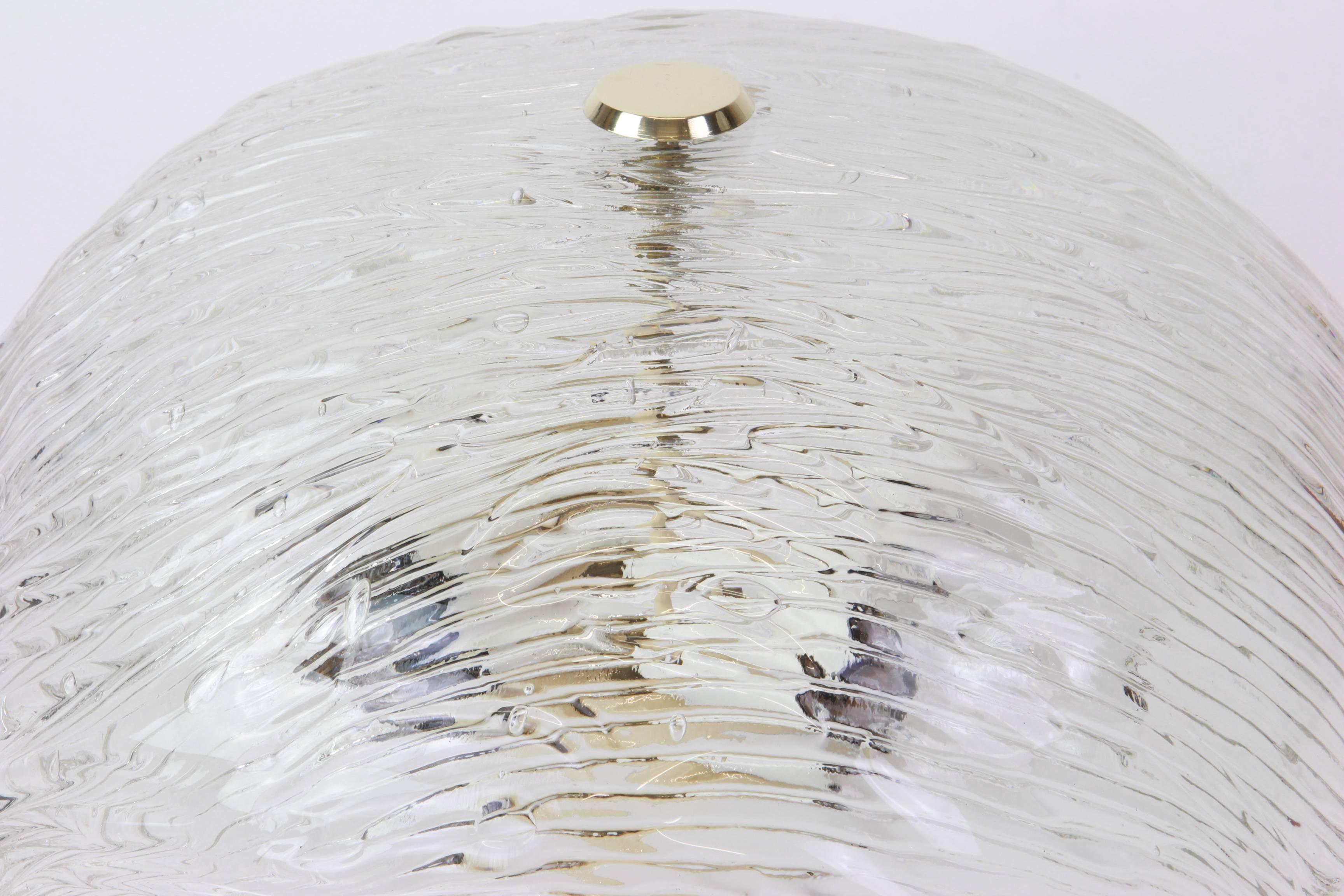 Italian Venini Ceiling Lights Attributed to Carlo Scarpa for Venini, 1950s