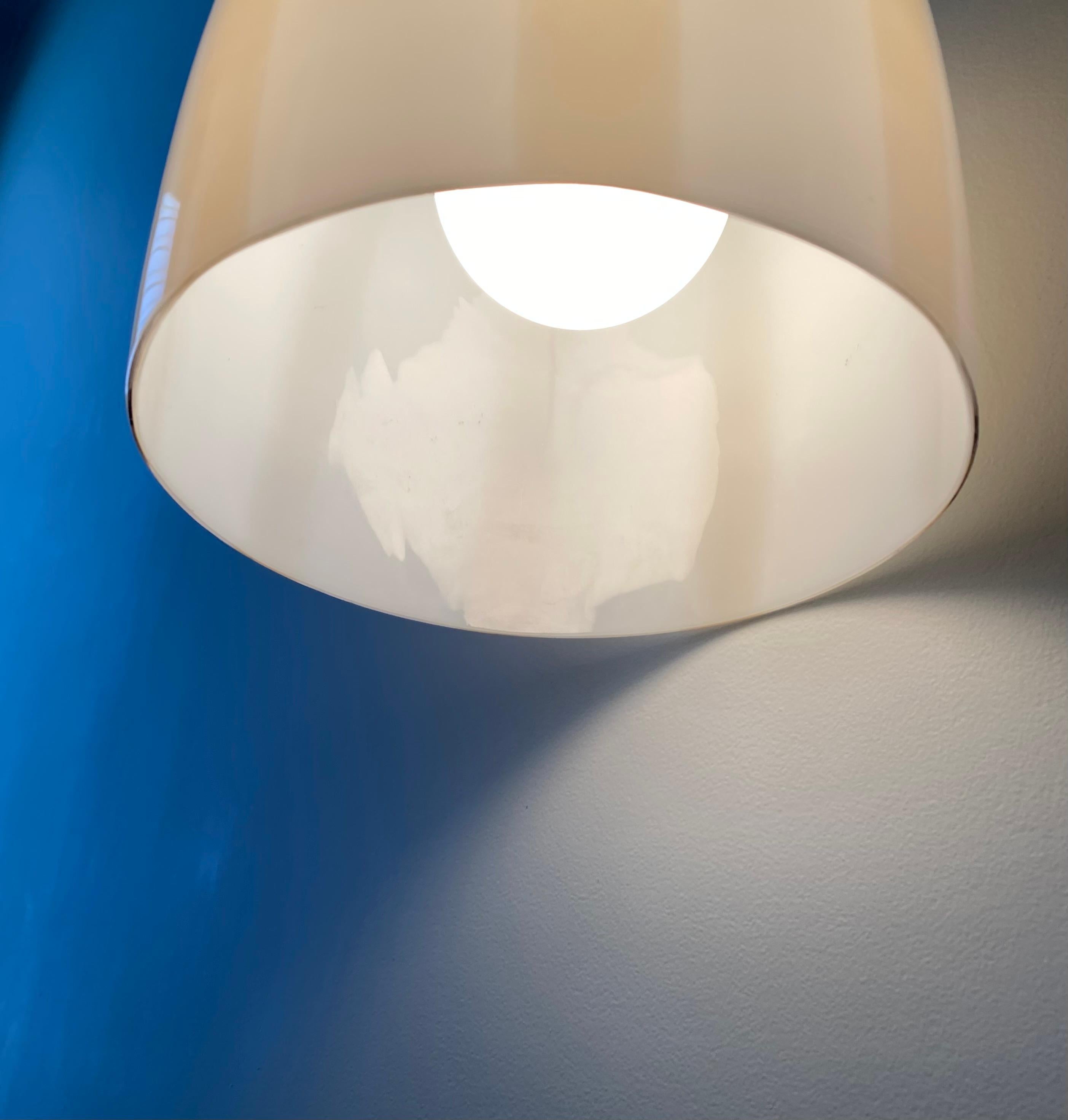 Italian Venini Ceiling Pendant  by Massimo Vignelli For Sale