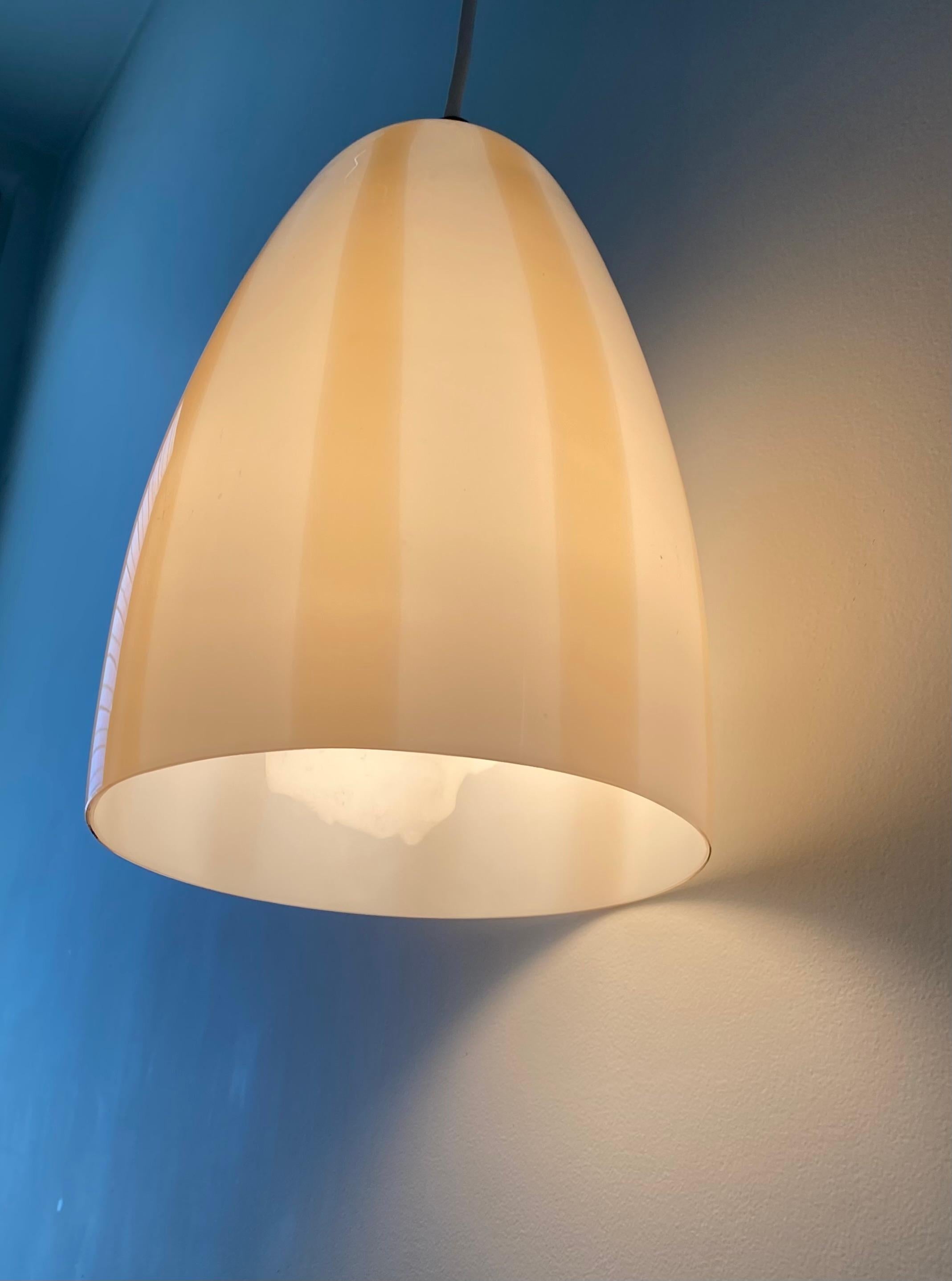 Venini Ceiling Pendant  by Massimo Vignelli In Excellent Condition For Sale In New York, NY