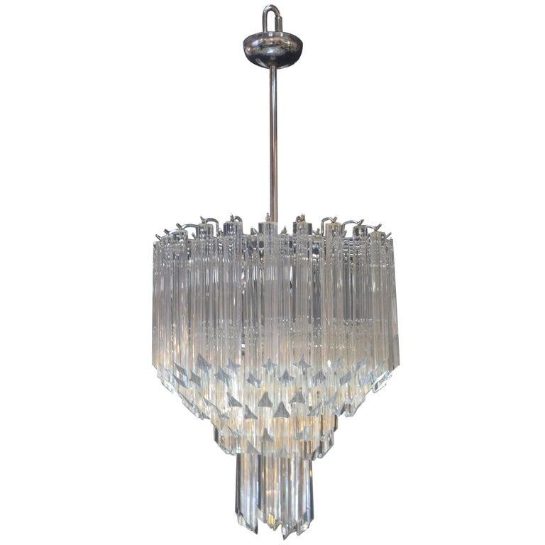 Venini Chandelier In Excellent Condition For Sale In Los Angeles, CA