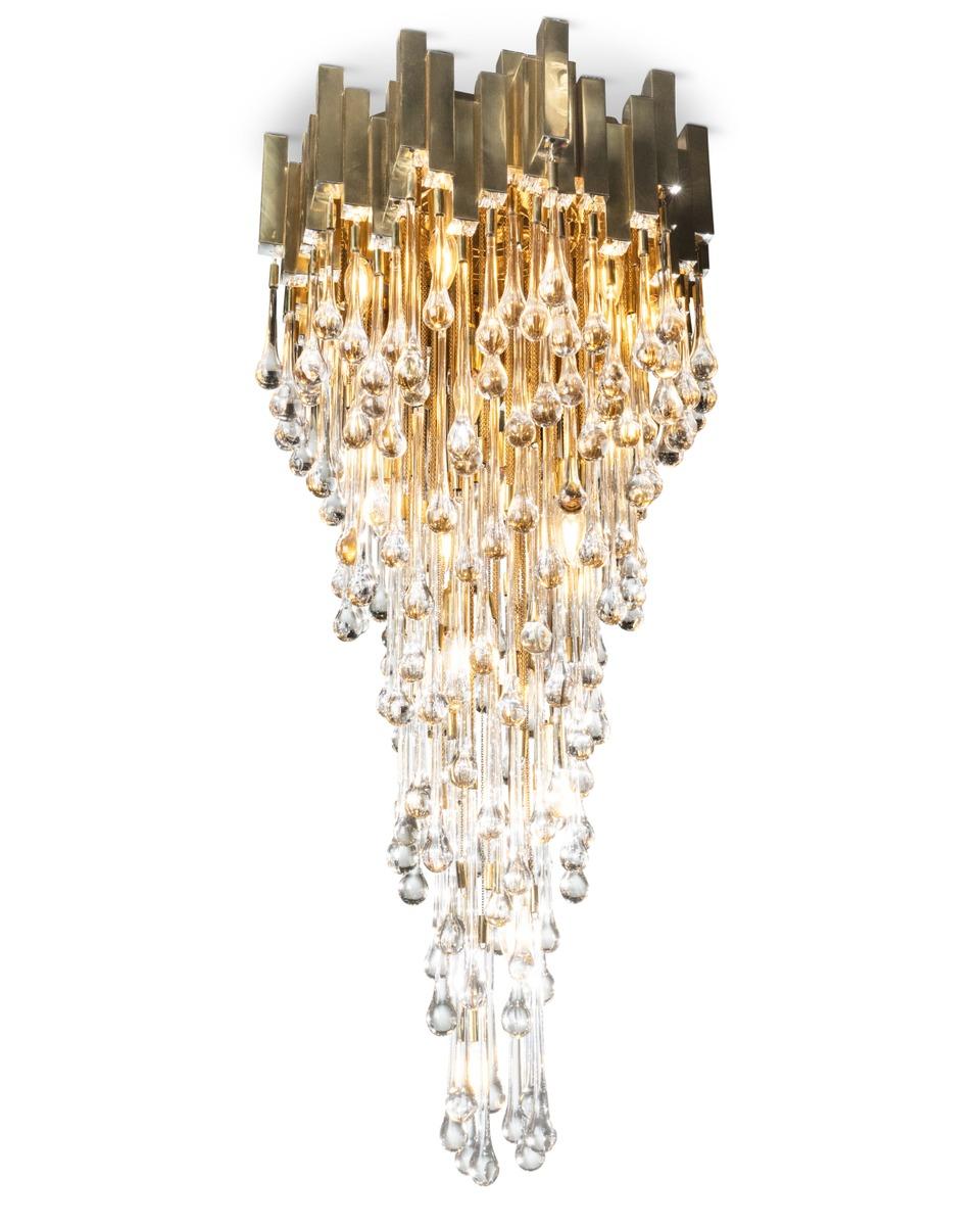 Lampadario Venini, Italia, anni '70 in vendita 5