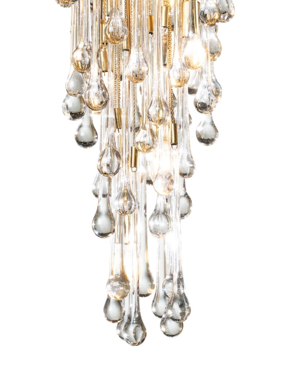 Incredibile lampadario Venini degli anni '70
