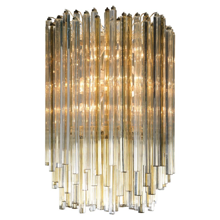 Venini Chandelier in Murano Glass, 1960, Italy For Sale at 1stDibs
