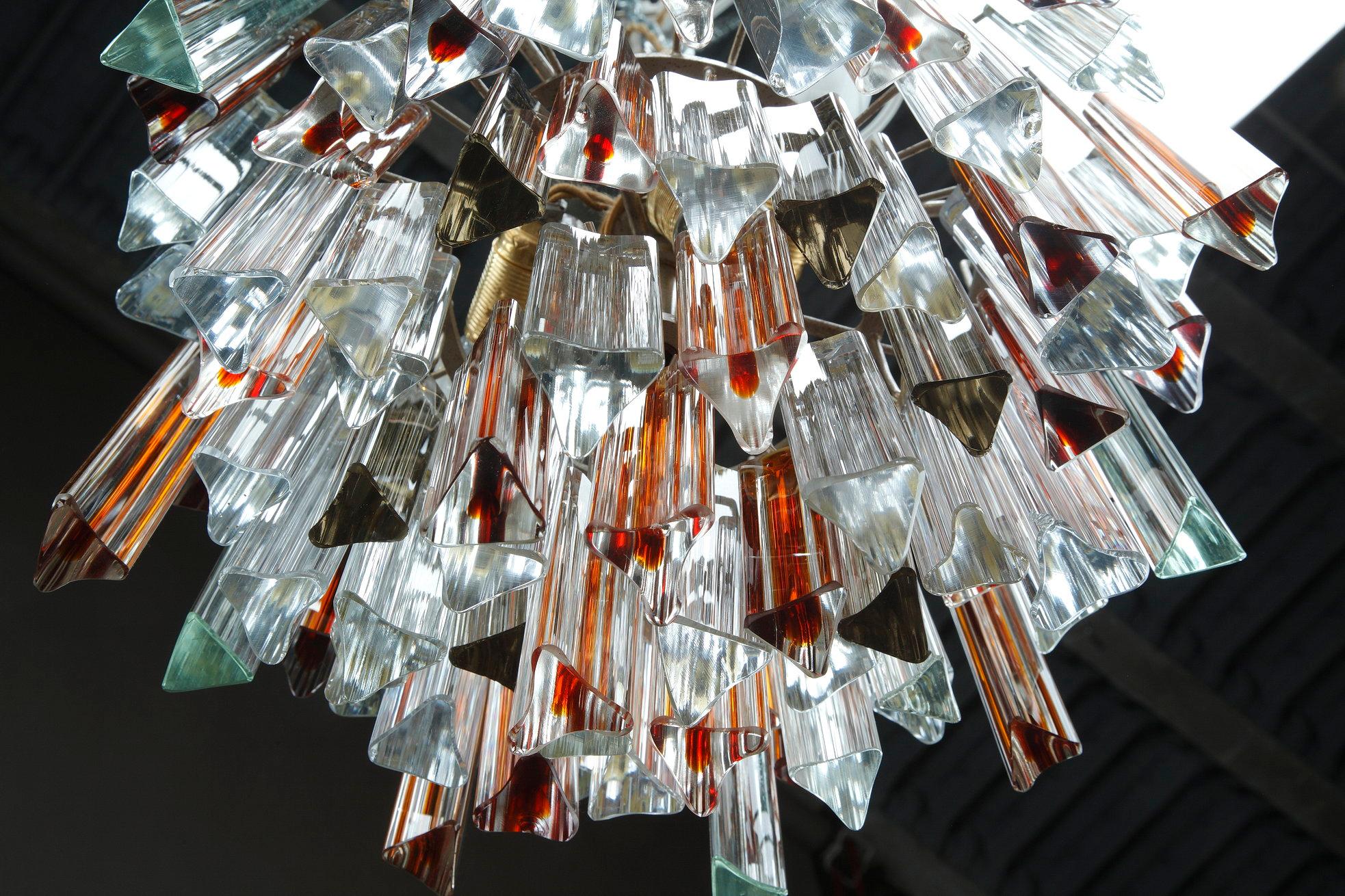 Venini Chandelier in Murano Glass 11